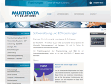 Tablet Screenshot of multidata.lu